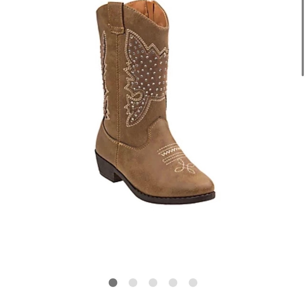 Kensie Girl studded cowgirl boots. New.  Size 13.